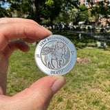 Death Temperance Tarot Divination Coin