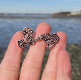 Temperance Hands Metal Tarot Pin