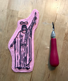 magician tarot stamp