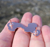 Temperance Hands Metal Tarot Pin