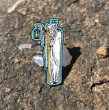 The Hermit Enamel Tarot Pin