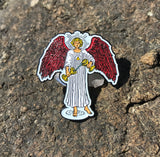 Temperance Angel Enamel Tarot Pin