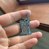 Queen of Swords Enamel Pin