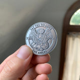Angel Tarot divination coin