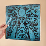 High Priestess Portrait - Turquoise