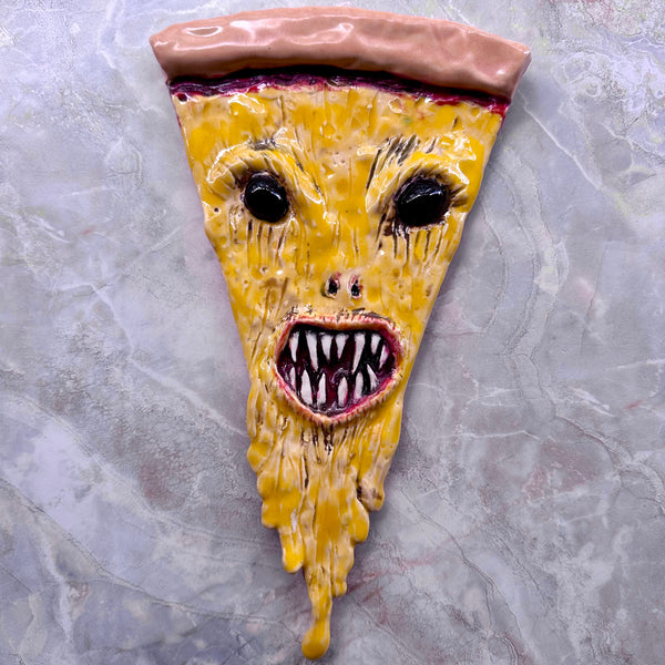 Large Ceramic Pizza Demon
