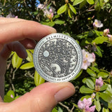 Palm reading coin