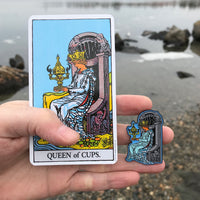 Queen of Cups Enamel Pin