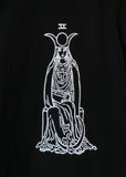 The High Priestess T-shirt — print from hand carved stamp