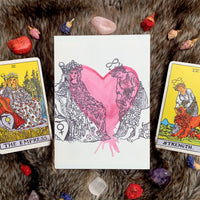 Tarot Valentine - The Empress & Strength