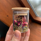 Mini Altar Jar - Moon Flower