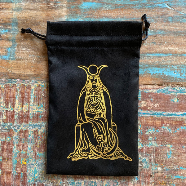 Tarot Bag for Standard size decks - The High Priestess