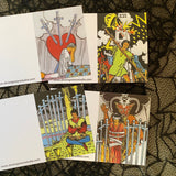 Greeting card set - Get Over It
