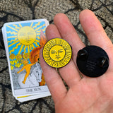 The Sun Tarot Enamel Pin