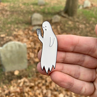 Ghosted Ghost - Enamel Pin