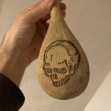 Engraved Wooden Spoon - Death Skull