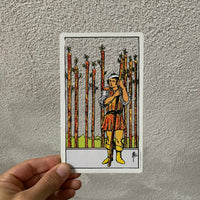 Card Cut Out - Nine of Wands
